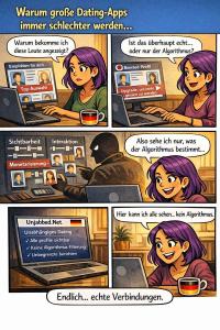 Ausgefeilte Algorithmen, die entscheiden, wer wen sieht, wirken sich nachteilig auf die Mitglieder von Dating-Websites aus.