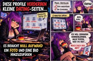 Leere Profile ruinieren Dating-Seiten.