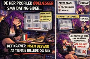 Tomme profiler ødelægger datingsider.